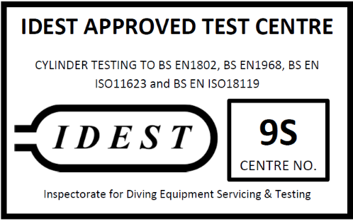 Octopus Test Systems is an IDEST Approved Test Centre for the periodic inspection and testing, and visual inspection of diving and high pressure cylinders.