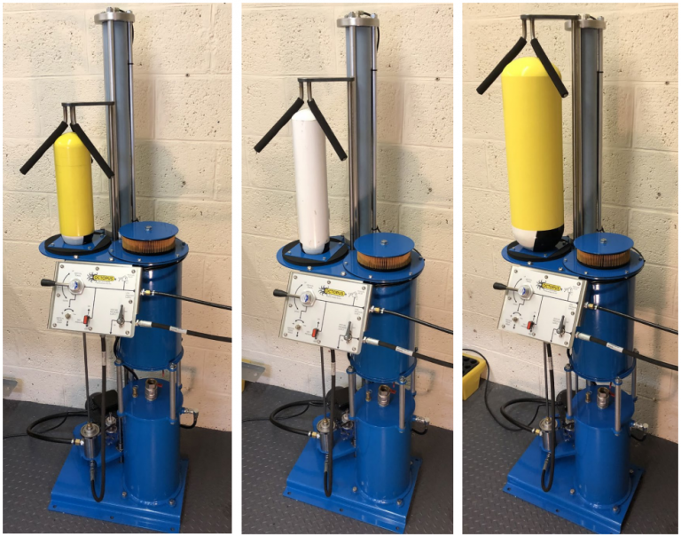 Internal Shot Blaster ISB1000 Octopus Test Systems